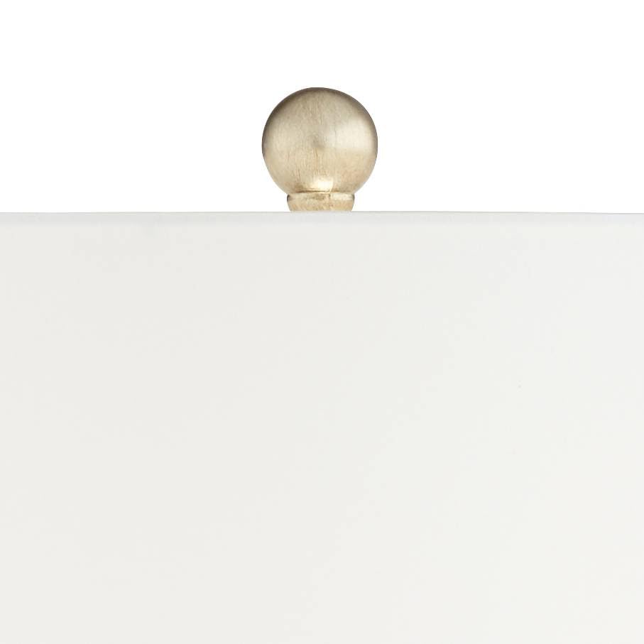Champagne - Gold Geometric Cut, Table Lamp 28" Tall