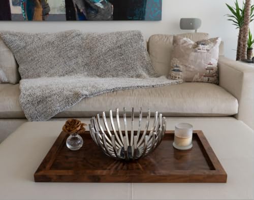 Silver Centerpiece Bowl, Open Stainless Steel