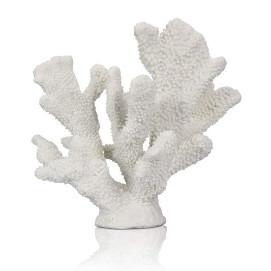 White Statue, Faux Artificial Coral Reef