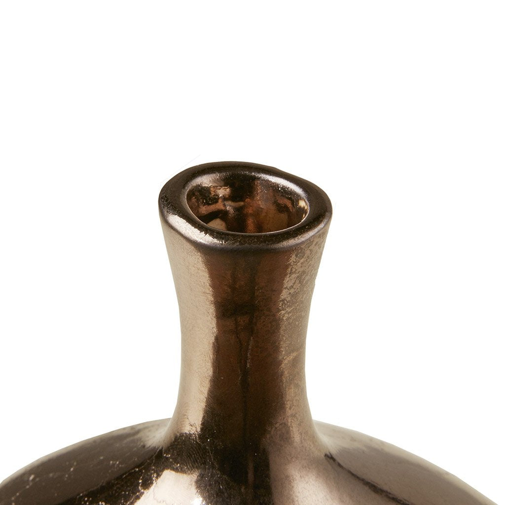 Bronze Vase Set Accent Décor
