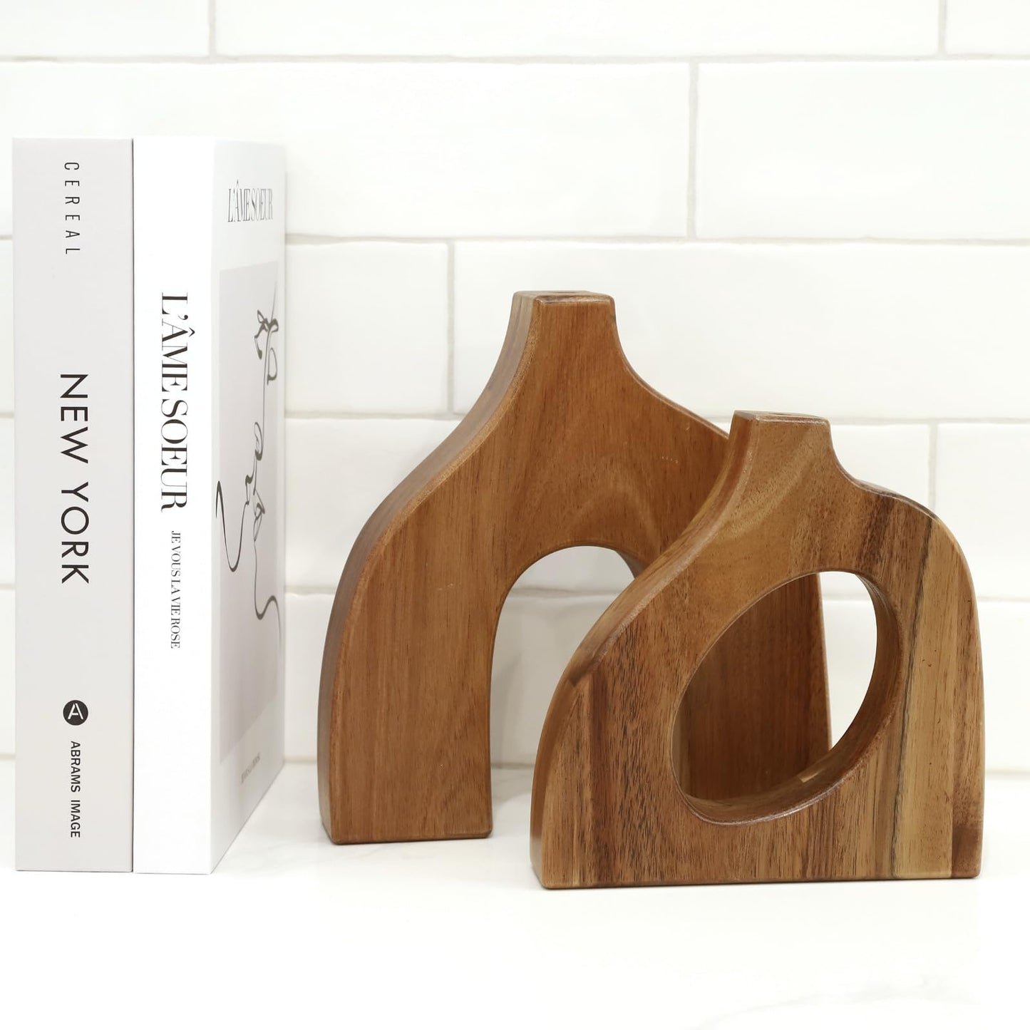 Brown Unique Wooden Home Decor