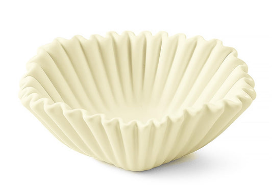 Beige Ceramic Large Home Decor  Bowl