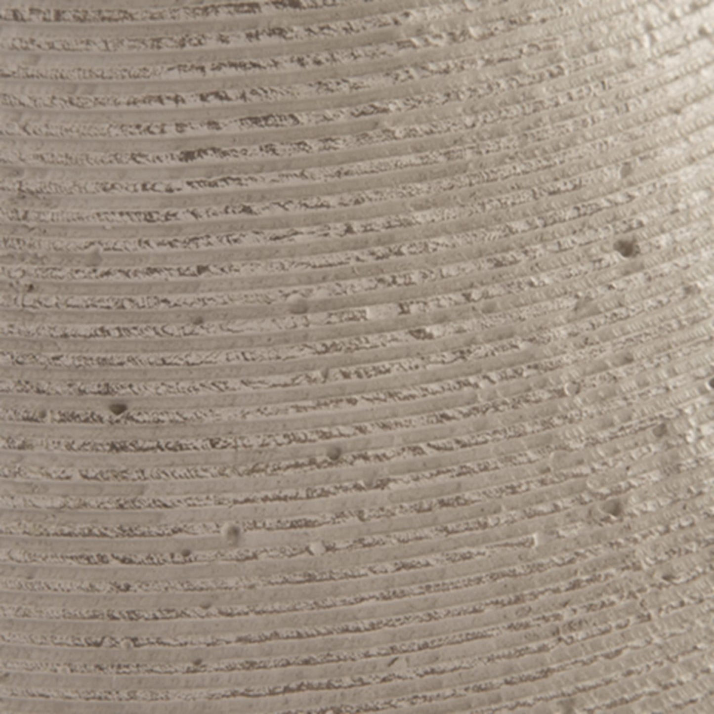 Modern Tan Vase, Distressed Polyresin