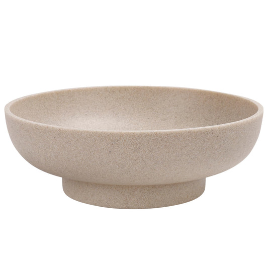 Beige Decor Bowl Modern Large