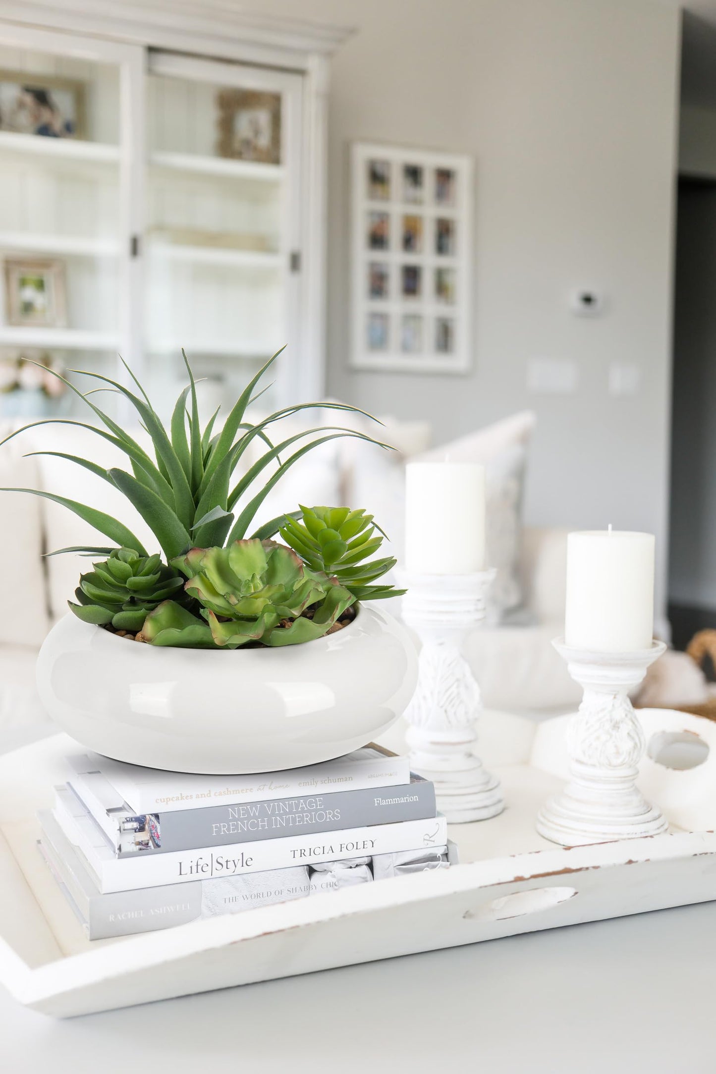 Artificial Faux Succulents Plants Large