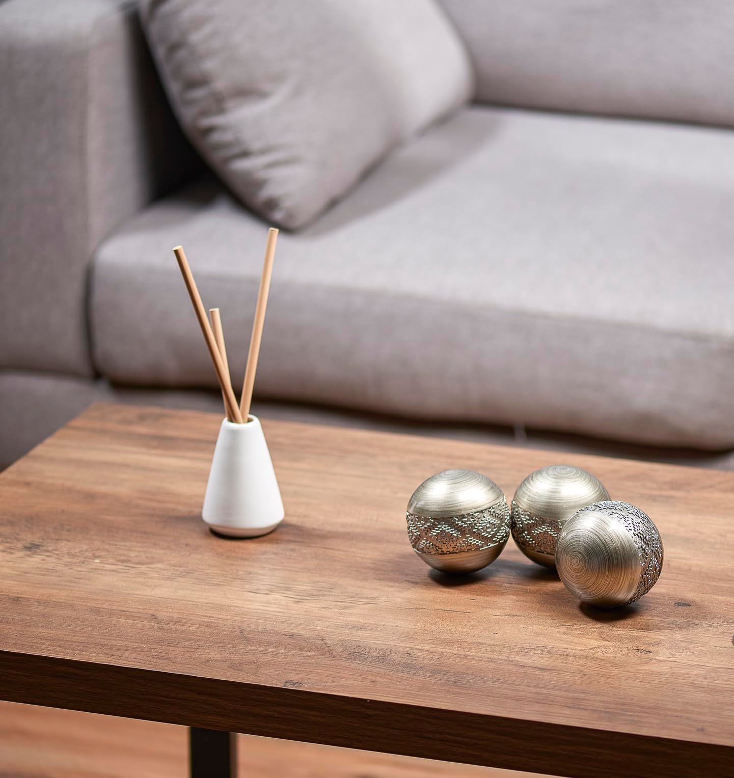 Silver Decorative Ball Set, Bowl Fillers