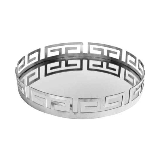 Silver Mirror Tray for Home Decor