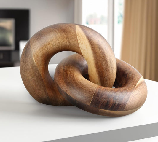 Brown Link Knot Chain Home Decor