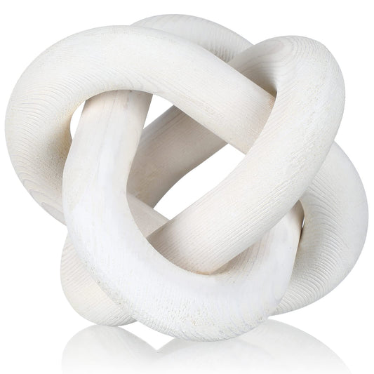 White Knot Link Decor Modern Link