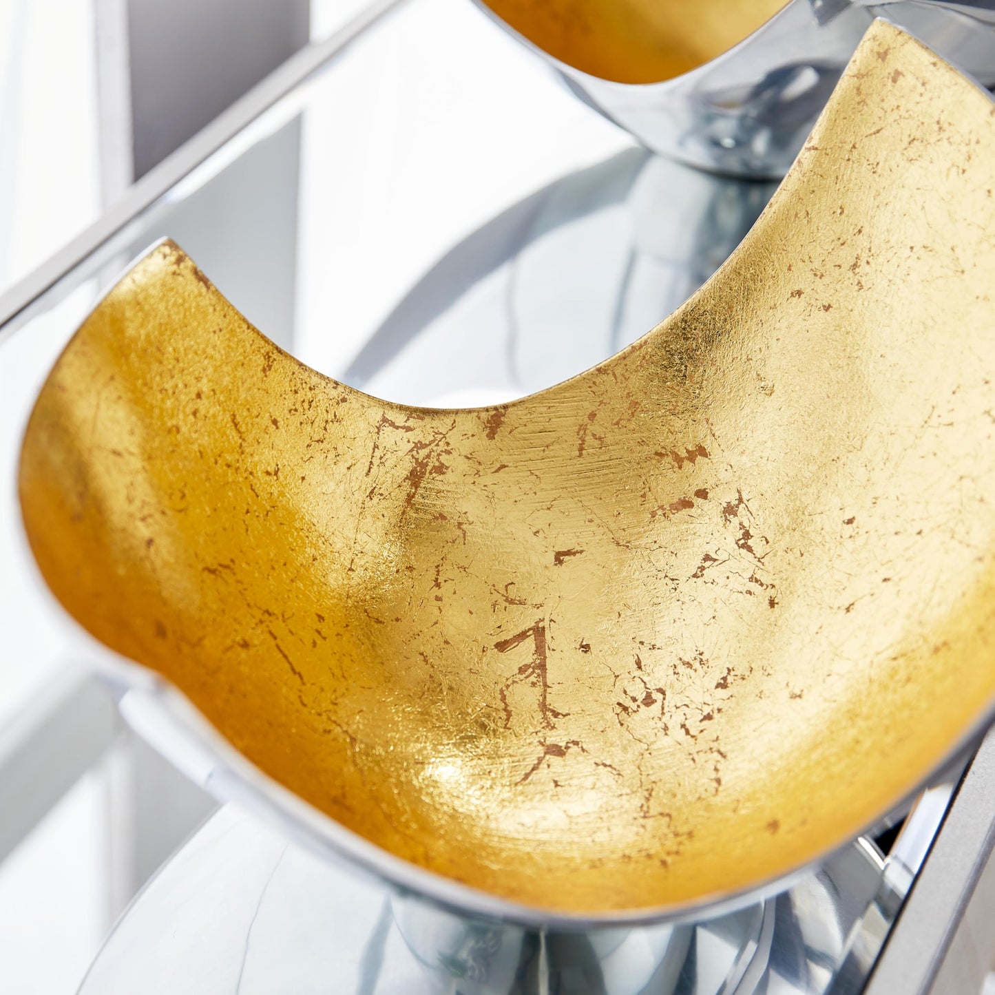 Silver Bowl Two-tone with Gold Interior