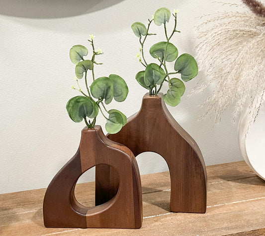 Brown Unique Wooden Home Decor