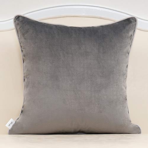 Gray Throw Pillow Cover, Striped Luxury Decor