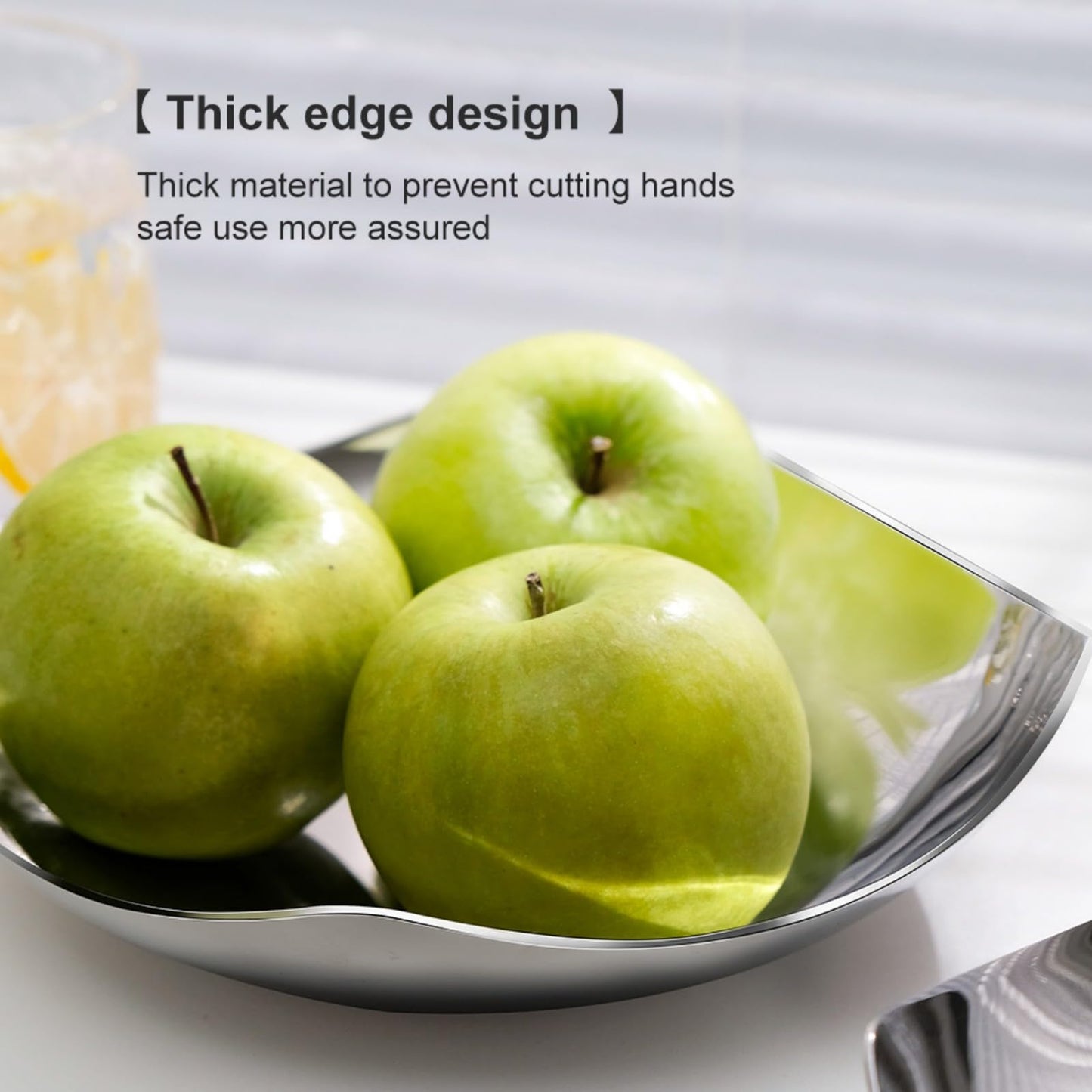 Silver Decorative Bowl Stainless Steel