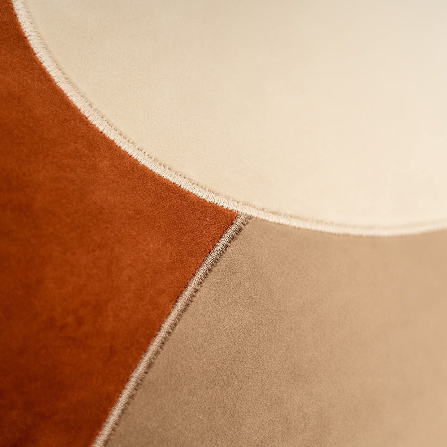 Rust Velvet Throw Pillow Cover, Accent Decor