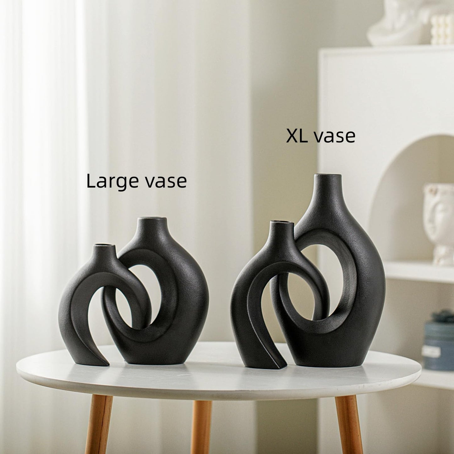 Hollow Modern Ceramic Vase Set