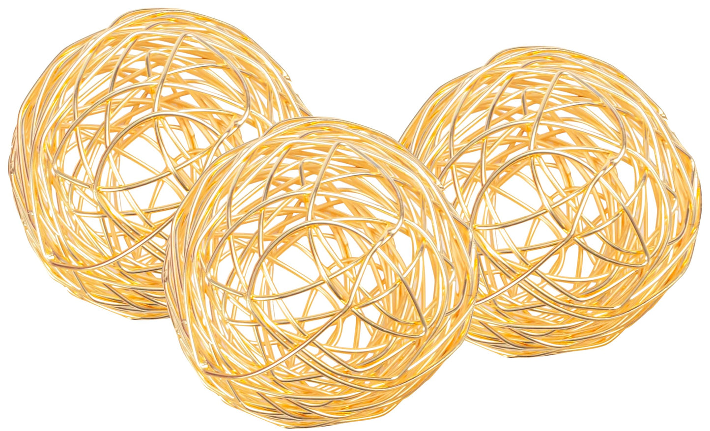 Gold Decorative Ball Set