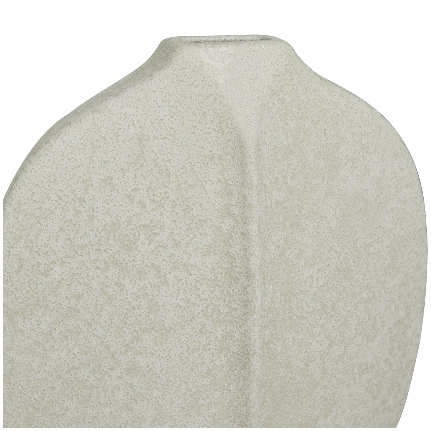 White Textured Vase Set, Modern Home Decor